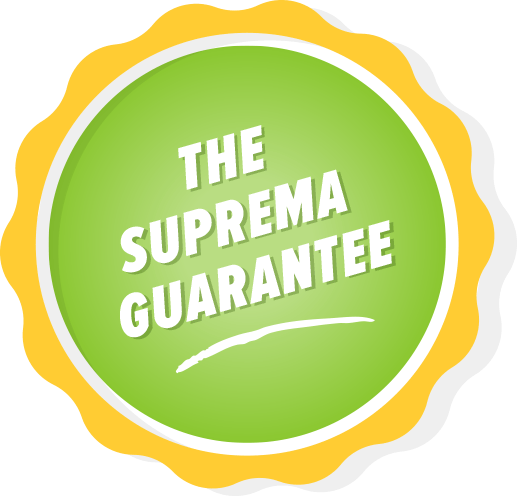 The Suprema Guarantee. Suprema Cleaning home cleaning, maid and housekeeping services for residential, commercial and office spaces